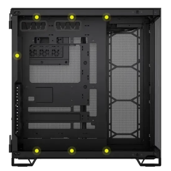 Corsair 6500X Mid-Tower Dual Chamber Casing Corsair 6500X Mid-Tower Dual Chamber Casing