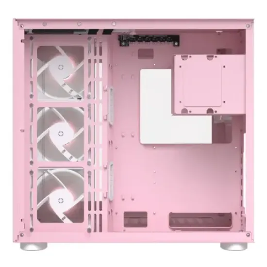 Cougar FV150 RGB Dual Chamber Mid Tower ATX Gaming Casing Pink Cougar FV150 RGB Dual Chamber Mid Tower ATX Gaming Casing Pink