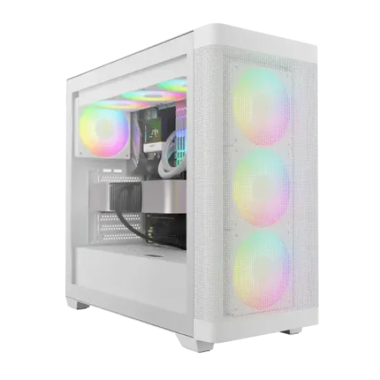 Gamdias ATHENA M3 WH ARGB E-ATX Mid-Tower Gaming Casing Gamdias ATHENA M3 WH ARGB E-ATX Mid-Tower Gaming Casing