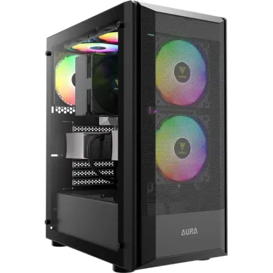 AURA GC6 ARGB best product price in bd Gamdias AURA GC6 ARGB ATX Mid-Tower Gaming Casing best product price in bd