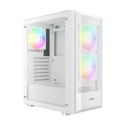 Gamdias AURA GC6 WH ARGB ATX Mid-Tower Gaming Casing Gamdias AURA GC6 WH ARGB ATX Mid-Tower Gaming Casing