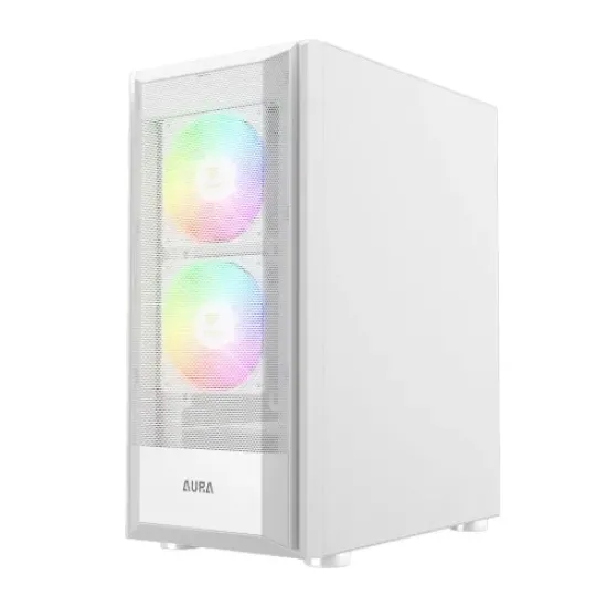 Gamdias AURA GC6 WH ARGB ATX Mid-Tower Gaming Casing