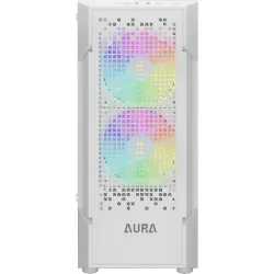 Gamdias AURA GC7 WH RGB ATX Mid-Tower Gaming Casing With PSU