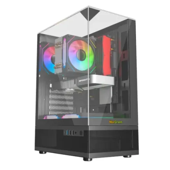 190-1 best product price in bd MaxGreen 190-1 Mid-Tower ATX Casing best product price in bd