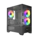 MaxGreen 350 Mid-Tower M-ATX Gaming Case With 3 ARGB Fan