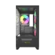 MaxGreen 350 Mid-Tower M-ATX Gaming Case With 3 ARGB Fan