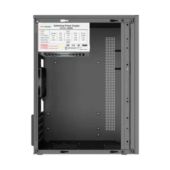 MaxGreen H2 M-ATX Case With 200W Power Supply MaxGreen H2 M-ATX Case With 200W Power Supply