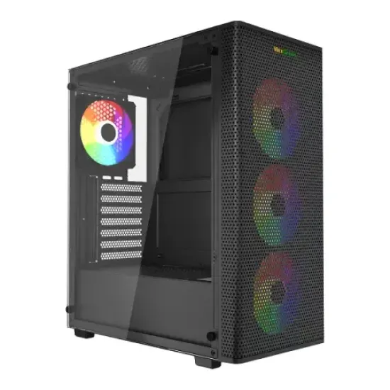 MaxGreen PS195-15 Mid-Tower ATX Gaming Casing With 4x ARGB Fan MaxGreen PS195-15 Mid-Tower ATX Gaming Casing With 4x ARGB Fan