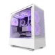 NZXT H5 Flow RGB 2023 Compact Mid-tower Airflow Casing White best product price in bd