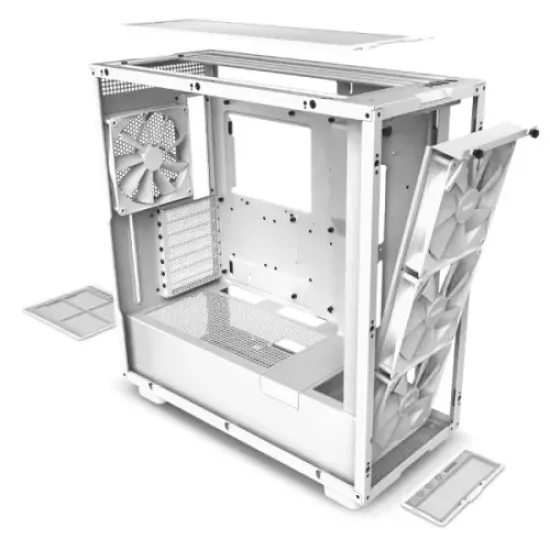 NZXT H7 Elite V2 2023 Edition Premium ATX Mid-Tower Casing White best product price in bd