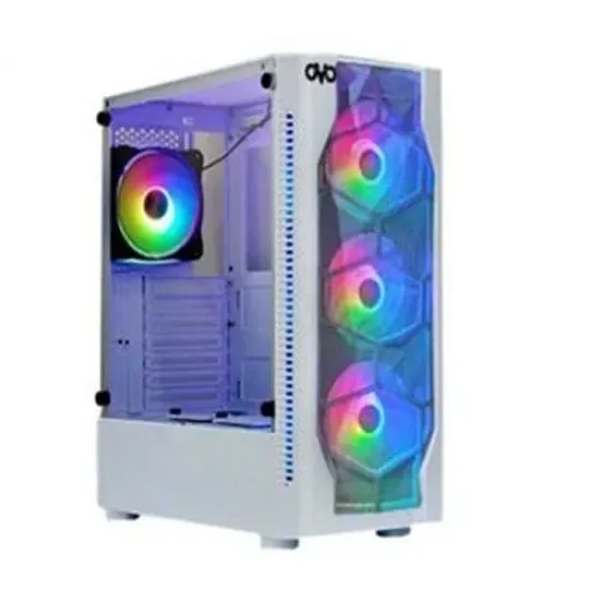 OVO X10-W ARGB Mid-Tower Gaming Casing White best product price in bd