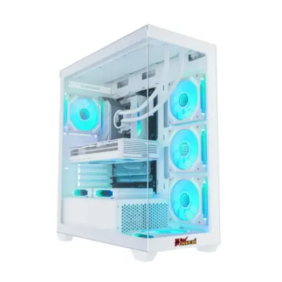 PC Power ICE TOWER ELITE WH Desktop Casing best product price in bd
