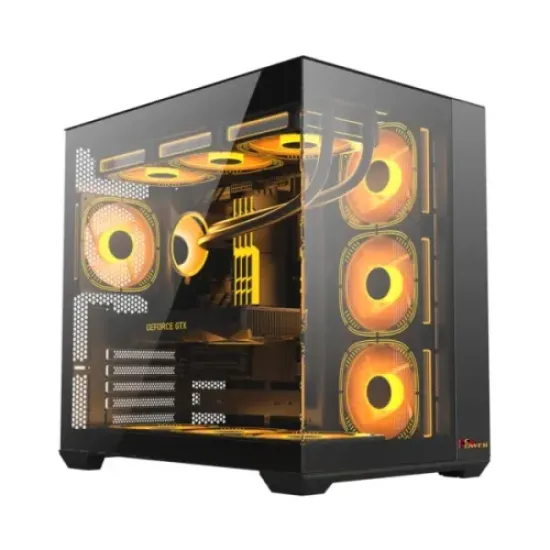 PC Power ICEBERG STEALTH BK ATX Casing best product price in bd