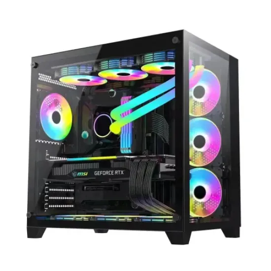 PC Power ICEBERG V2 BK Mid Tower Gaming Casing best product price in bd