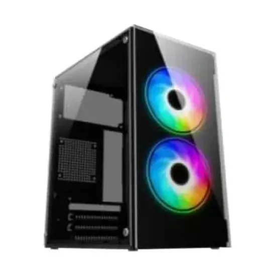 PC Power Pulse Fire X2 m-ATX Mid Tower Casing with 200W PSU best product price in bd