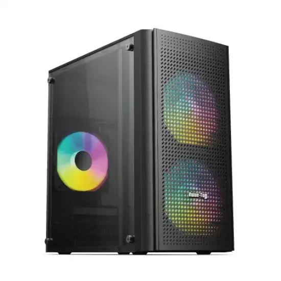 Value-Top VT-M200 Mid Tower Micro ATX Casing With PSU best product price in bd