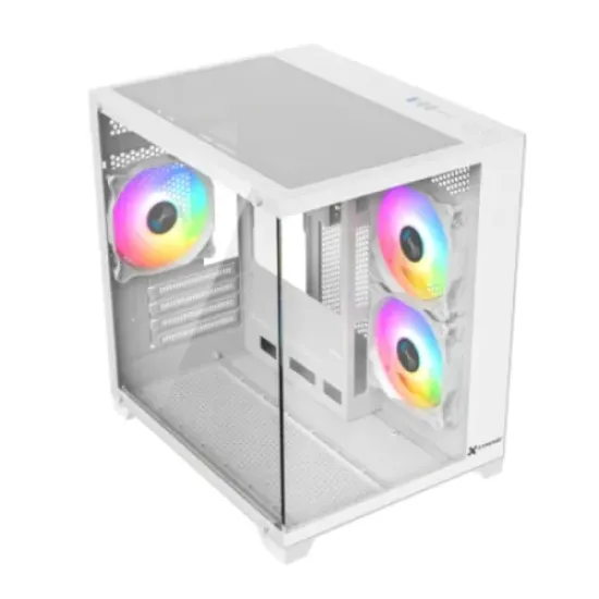 Xtreme S270W ARGB Mid Tower Casing With 3 ARGB Fan Xtreme S270W ARGB Mid Tower Casing With 3 ARGB Fan