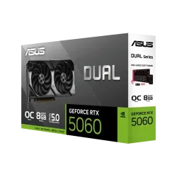 ASUS Dual GeForce RTX 5060 8GB GDDR7 OC Edition Graphics Card