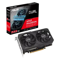 ASUS Dual Radeon RX 6500 XT V2 OC Edition 4GB GDDR6 Graphics Card