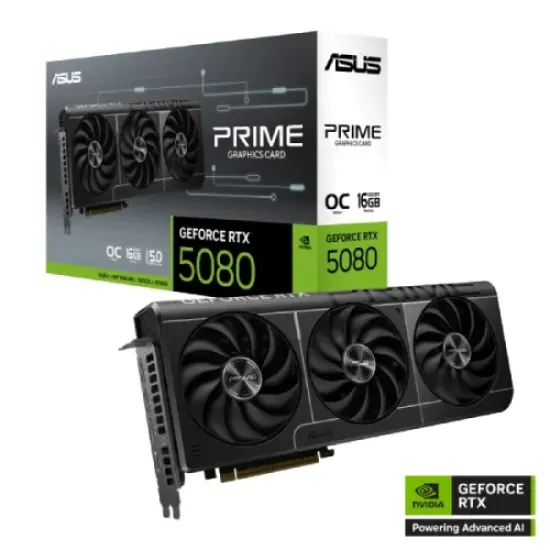 ASUS PRIME GeForce RTX 5080 16GB GDDR7 OC Edition Graphics Card best product price in bd