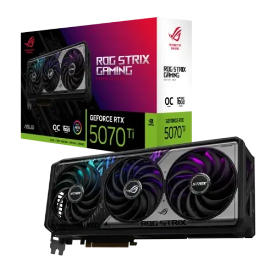 ASUS ROG Strix GeForce RTX 5070 Ti 16GB GDDR7 OC Edition Graphics Card best product price in bd