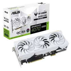 ASUS TUF Gaming GeForce RTX 4070 Ti SUPER BTF White OC Edition 16GB GDDR6X Graphics Card
