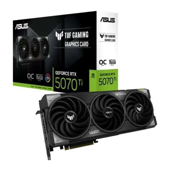 ASUS TUF Gaming GeForce RTX 5070 Ti 16GB GDDR7 OC Edition Graphics Card best product price in bd