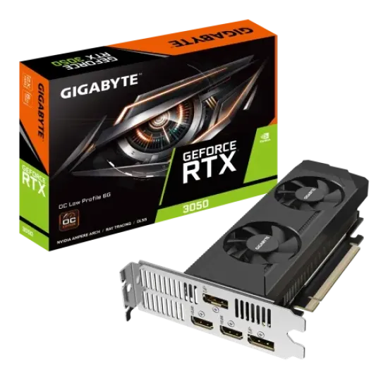GIGABYTE GeForce RTX 3050 OC Low Profile 6G GDDR6 Graphics Card best product price in bd