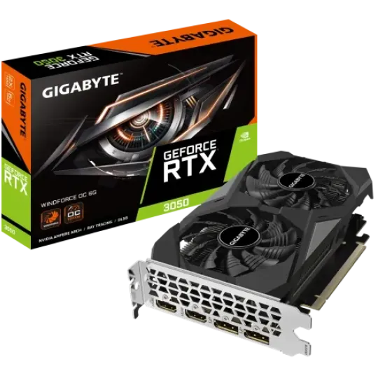 GIGABYTE GeForce RTX 3050 WINDFORCE OC 6GB GDDR6 Graphics Card best product price in bd