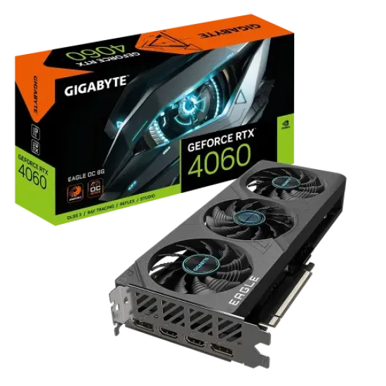 GeForce RTX 4060 EAGLE OC 8G best product price in bd GIGABYTE GeForce RTX 4060 EAGLE OC 8G GDDR6 Graphics Card best product price in bd