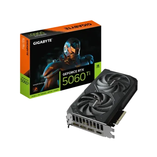 GeForce RTX 5060 Ti WINDFORCE 8G best product price in bd GIGABYTE GeForce RTX 5060 Ti WINDFORCE 8G GDDR7 Graphics Card best product price in bd