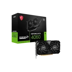MSI GeForce RTX 4060 VENTUS 2X BLACK 8GB OC GDDR6 Graphics Card