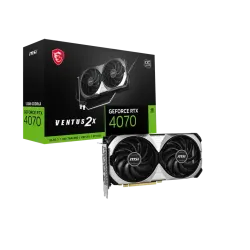 MSI GeForce RTX 4070 VENTUS 2X E 12G OC GDDR6X Graphics Card