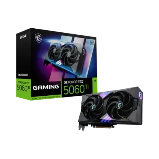 GeForce RTX 5060 Ti 8G GAMING OC best product price in bd MSI GeForce RTX 5060 Ti 8G GAMING OC 8GB GDDR7 Graphics Card best product price in bd