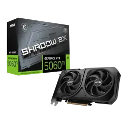 MSI GeForce RTX 5060 Ti 8G SHADOW 2X OC PLUS 8GB GDDR7 Graphics Card