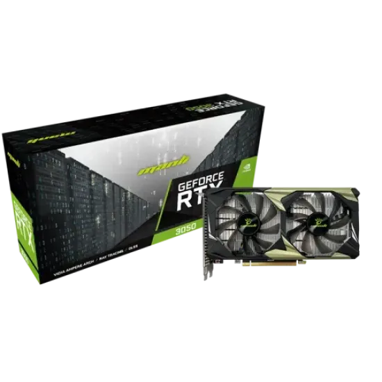 GeForce RTX 3050 6GB Nebula Twin best product price in bd Manli GeForce RTX 3050 6GB Nebula Twin GDDR6 Graphics Card best product price in bd