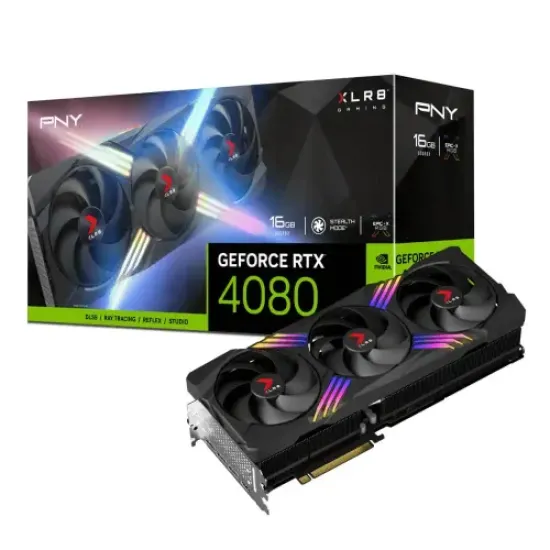 PNY GeForce RTX 4080 16GB XLR8 Gaming Verto EPIC-X RGB Triple Fan GDDR6X Graphics Card best product price in bd