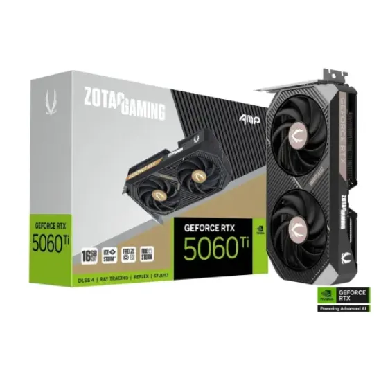 GAMING GeForce RTX 5060 Ti AMP best product price in bd ZOTAC GAMING GeForce RTX 5060 Ti AMP 16GB GDDR7 Graphics Card best product price in bd