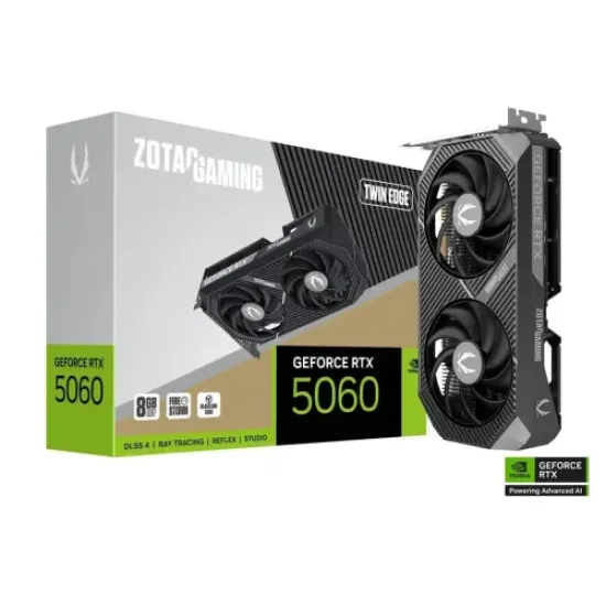 GAMING GeForce RTX 5060 Twin Edge best product price in bd ZOTAC GeForce RTX 5060 Twin Edge 8GB GDDR7 Graphics Card best product price in bd