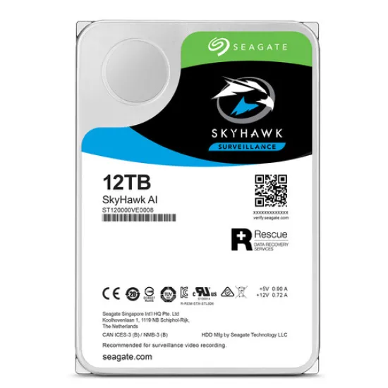 Seagate SkyHawk AI 12TB 3.5 Surveillance HDD best product price in bd