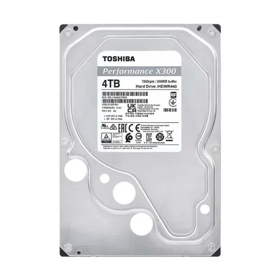 X300 best product price in bd TOSHIBA X300 Performance 4TB 3.5 7200 RPM SATA Hard Disk Drive best product price in bd