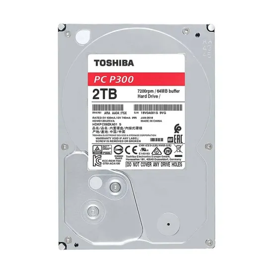 P300 best product price in bd Toshiba P300 2TB 3.5-Inch SATA 7200RPM Desktop HDD best product price in bd