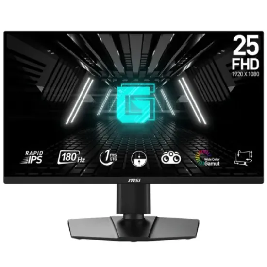 G255PF E2 best product price in bd MSI G255PF E2 24.5 180Hz 1ms IPS FHD Gaming Monitor best product price in bd