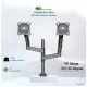 Kaloc KLC-DH200 17-35 Inch Adjustable Double Arm Flexi Monitor Desktop Mount Stand best product price in bd