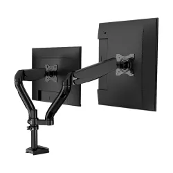 Kaloc KLC-DS90-2 Double Arm and ZENO MP2 Tray Stand Combo
