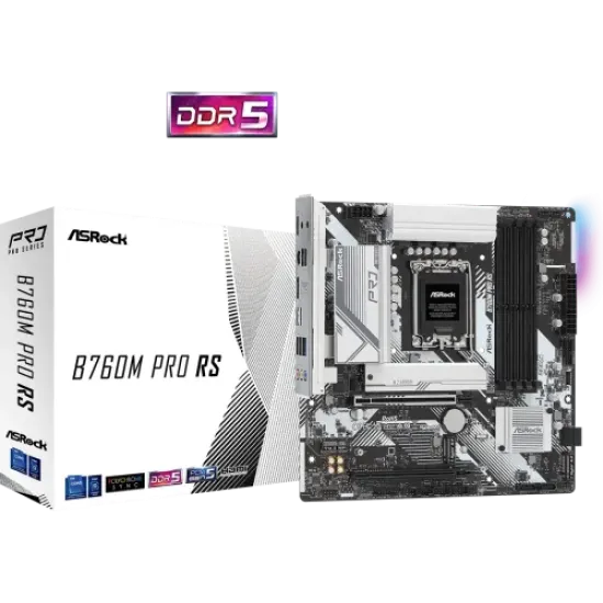 B760M Pro RS best product price in bd ASRock B760M Pro RS DDR5 mATX Motherboard best product price in bd