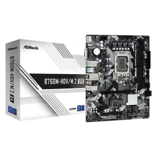 ASRock B760M-HDV/M.2 D4 Micro ATX Motherboard best product price in bd