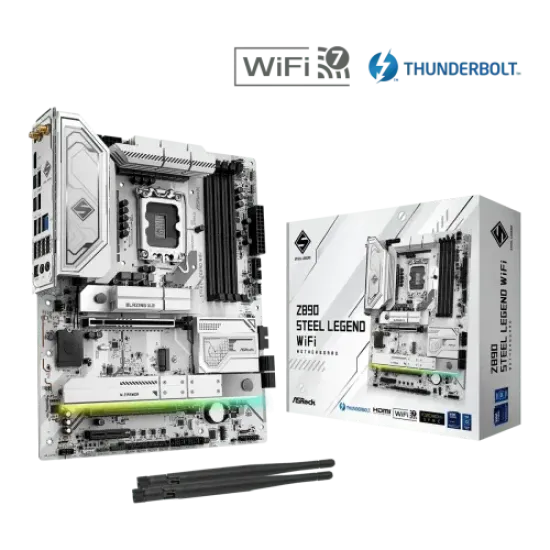 Z890 Steel Legend WiFi best product price in bd ASRock Z890 Steel Legend WiFi LGA1851 DDR5 ATX Motherboard best product price in bd