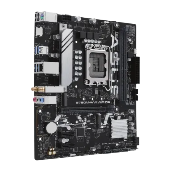 ASUS B760M-AYW WIFI D4 mATX Motherboard best product price in bd