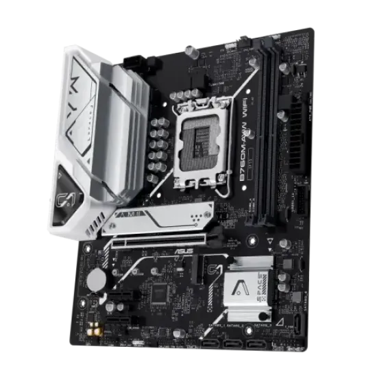 ASUS B760M-AYW WIFI mATX Motherboard best product price in bd